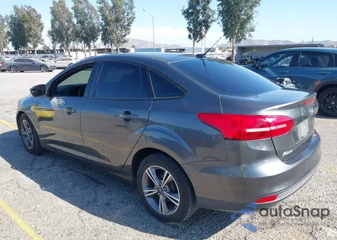 2018 Ford Focus Se из США, поврежденный, VIN 1FADP3F26JL293304